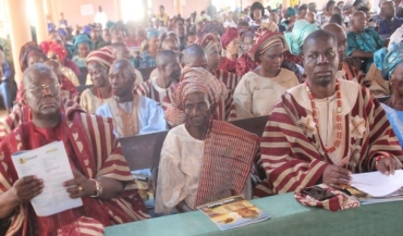 Akungba Agog as OAUSTECH VC Bids Ologunorisa Patriarch Farewell